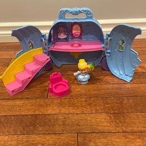 Little People Cinderella Fold and Go Set